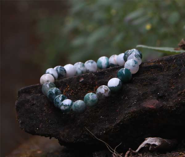 Gemstone Prayosha Crystals Tree Agate Bracelet at Rs 150/piece in Khambhat